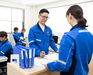 安全に関する情報交換方法／イメージ写真